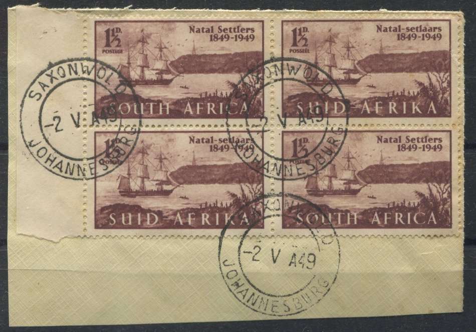 Union of SA - Used on Piece