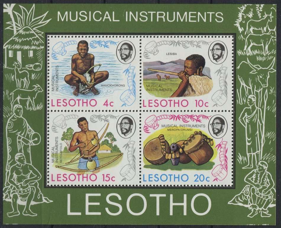 Lesotho  - Miniature Sheet - MNH