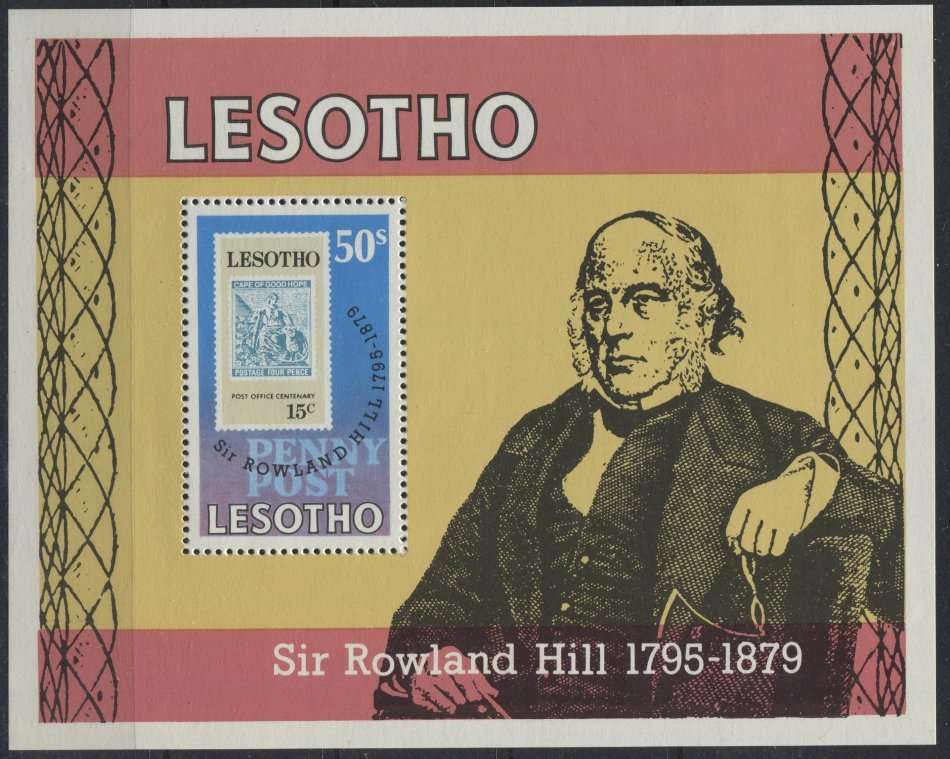 Lesotho  - Miniature Sheet - MNH