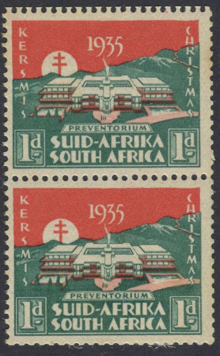 Union of SA - Christmas Stamps - Cinderellas - MM