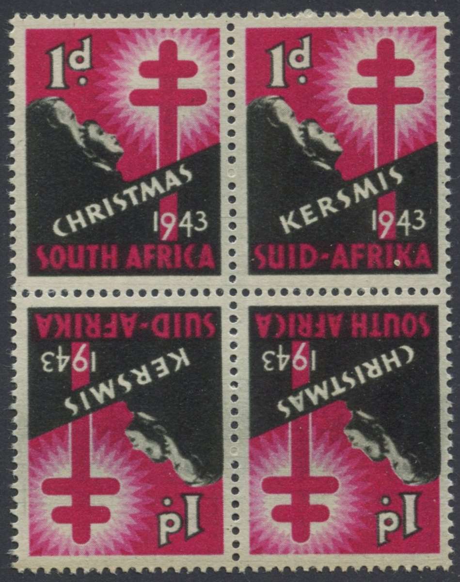 Union of SA - Christmas Stamps - Cinderellas - MM