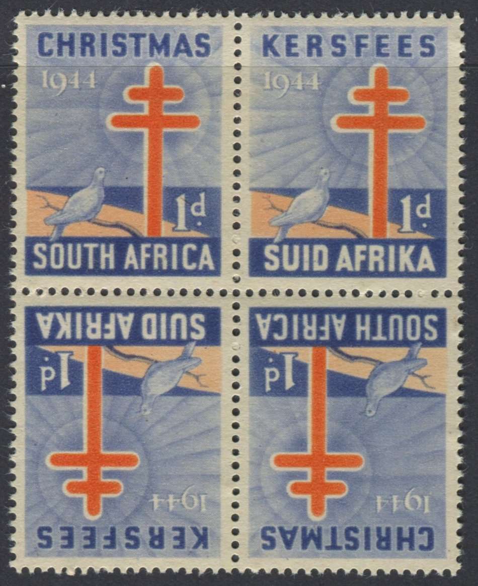 Union of SA - Christmas Stamps - Cinderellas - MM