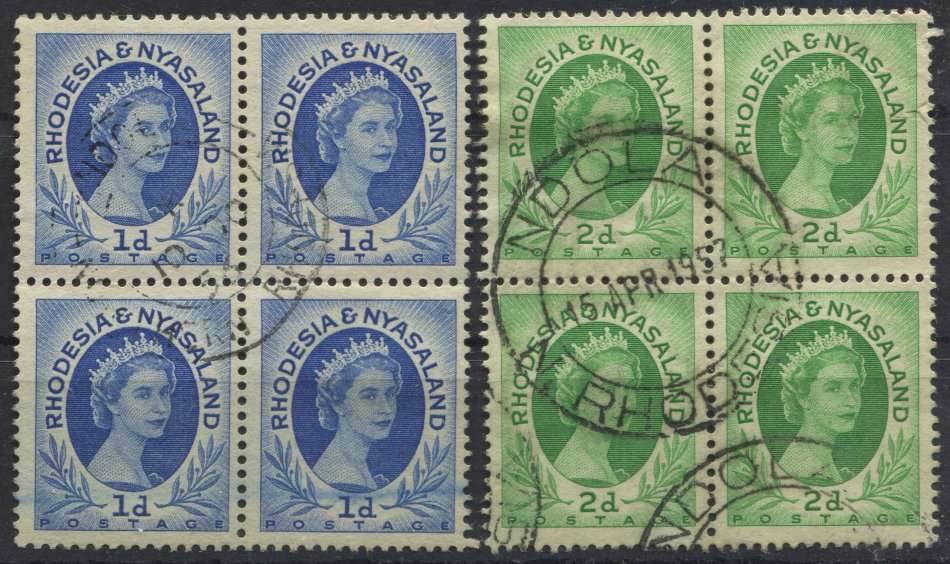 Rhodesia and Nyasaland - Used