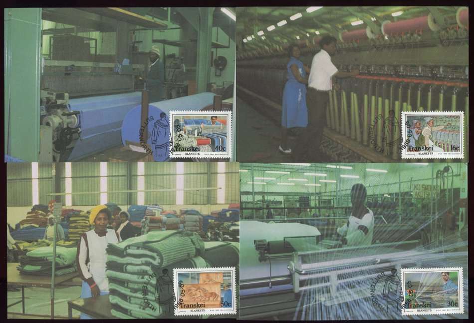 Transkei - 4 Maxi/Post Cards - Unused