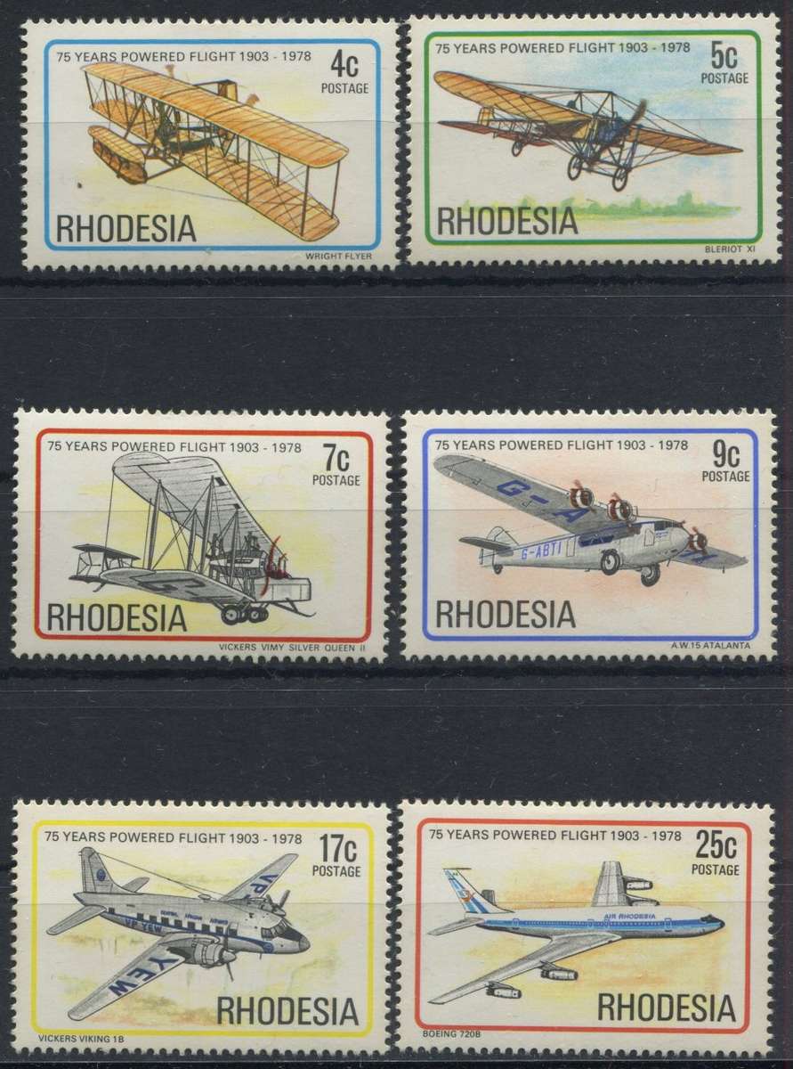 Rhodesia - Aircraft - MM