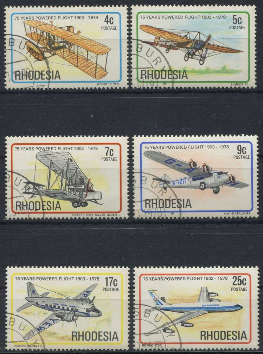 Rhodesia - Aircraft - CTO