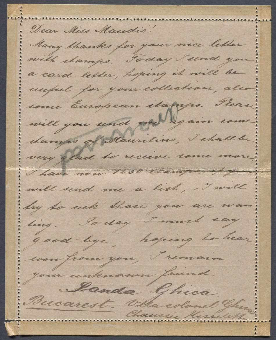 Romania - Letter Card - Used