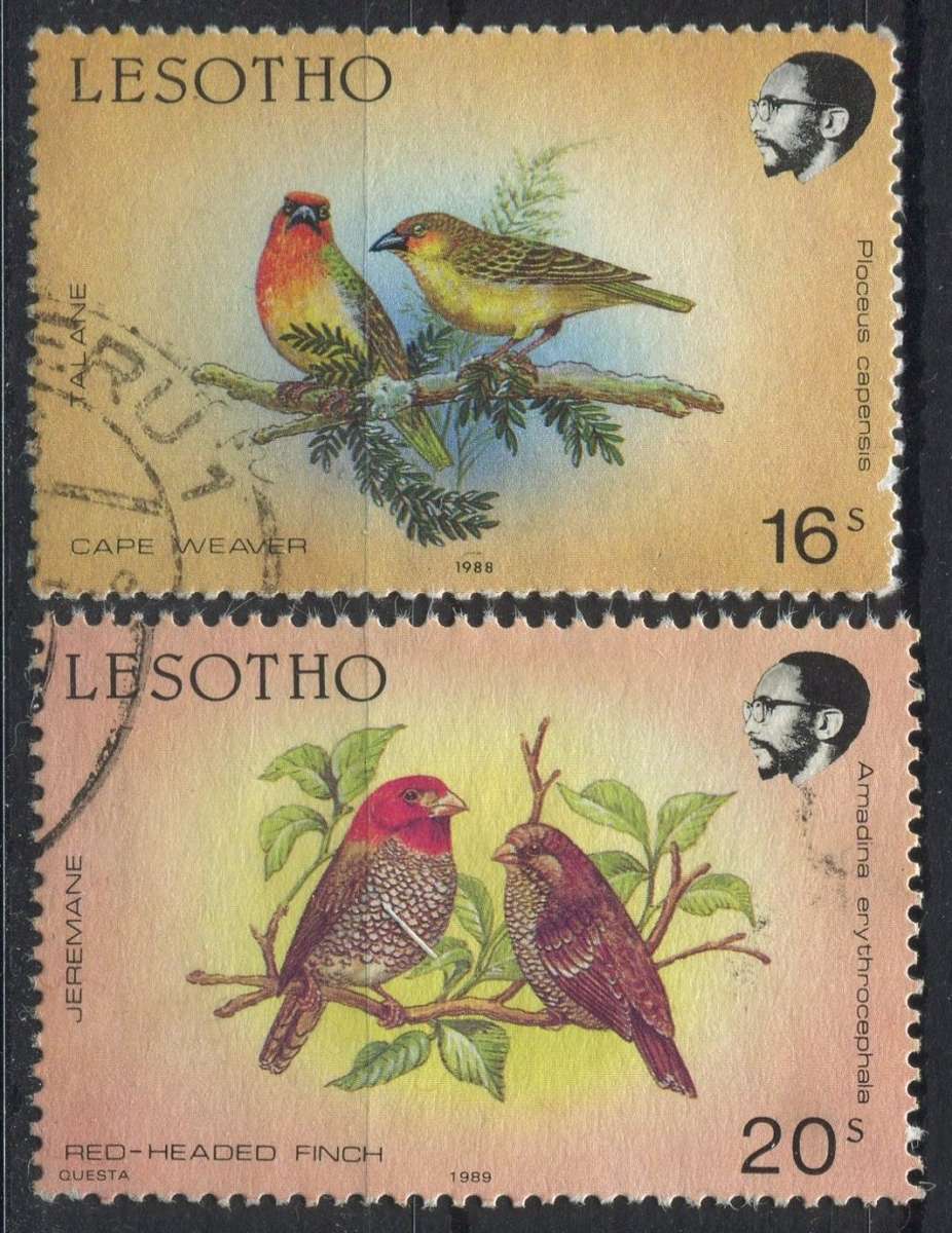 Lesotho - Birds - Used