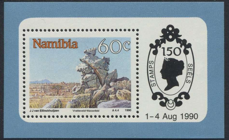 Namibia - Miniature Sheet - 1990 - MNH