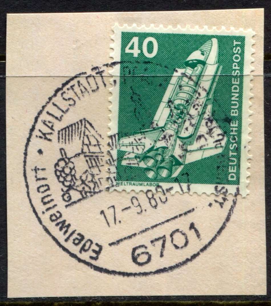 Germany - Federal - Postmark - Used on Piece