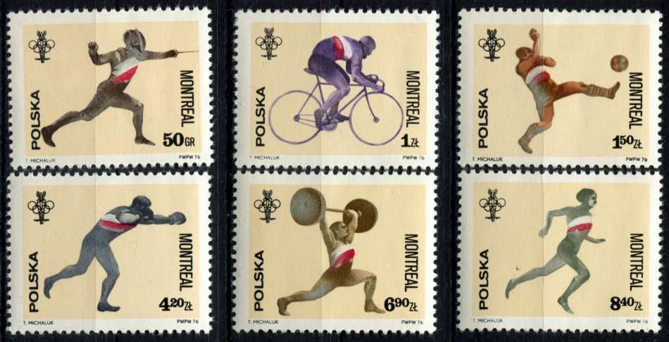 Poland - Sport - Olympics - MNH