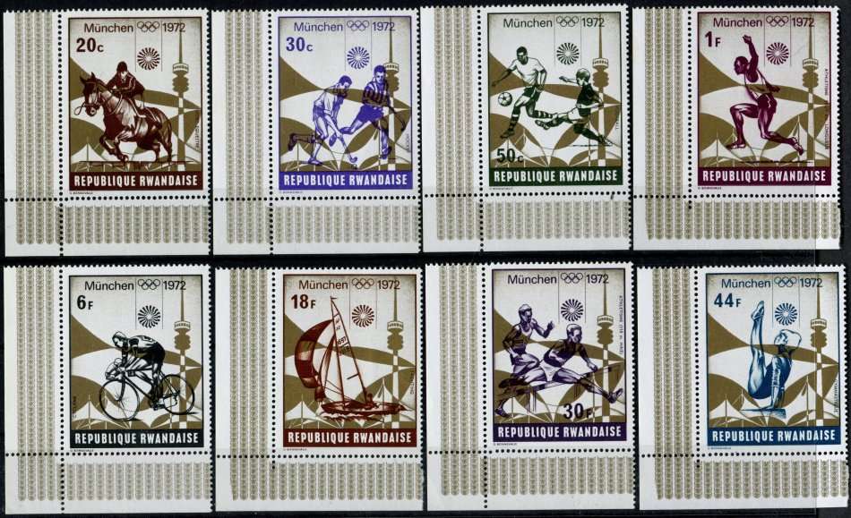 Rwanda - Sport - Olympics - MNH