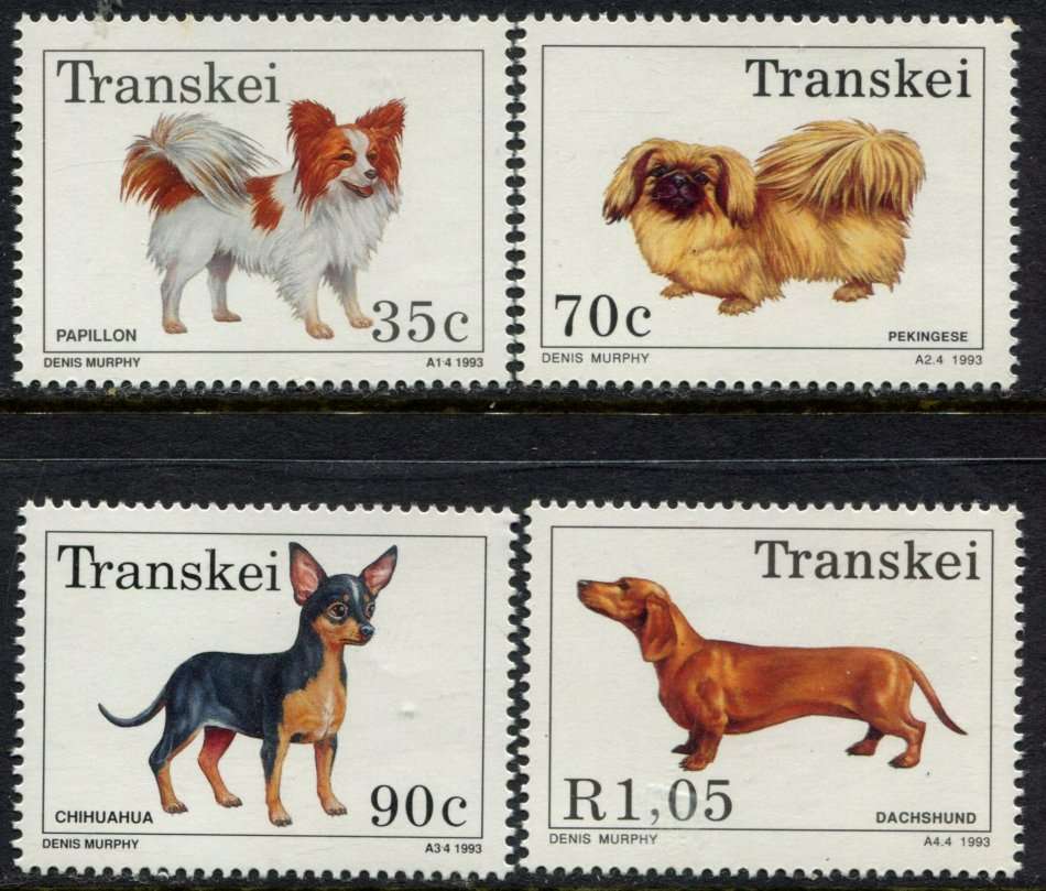 Transkei - Dogs - 1993 - MNH