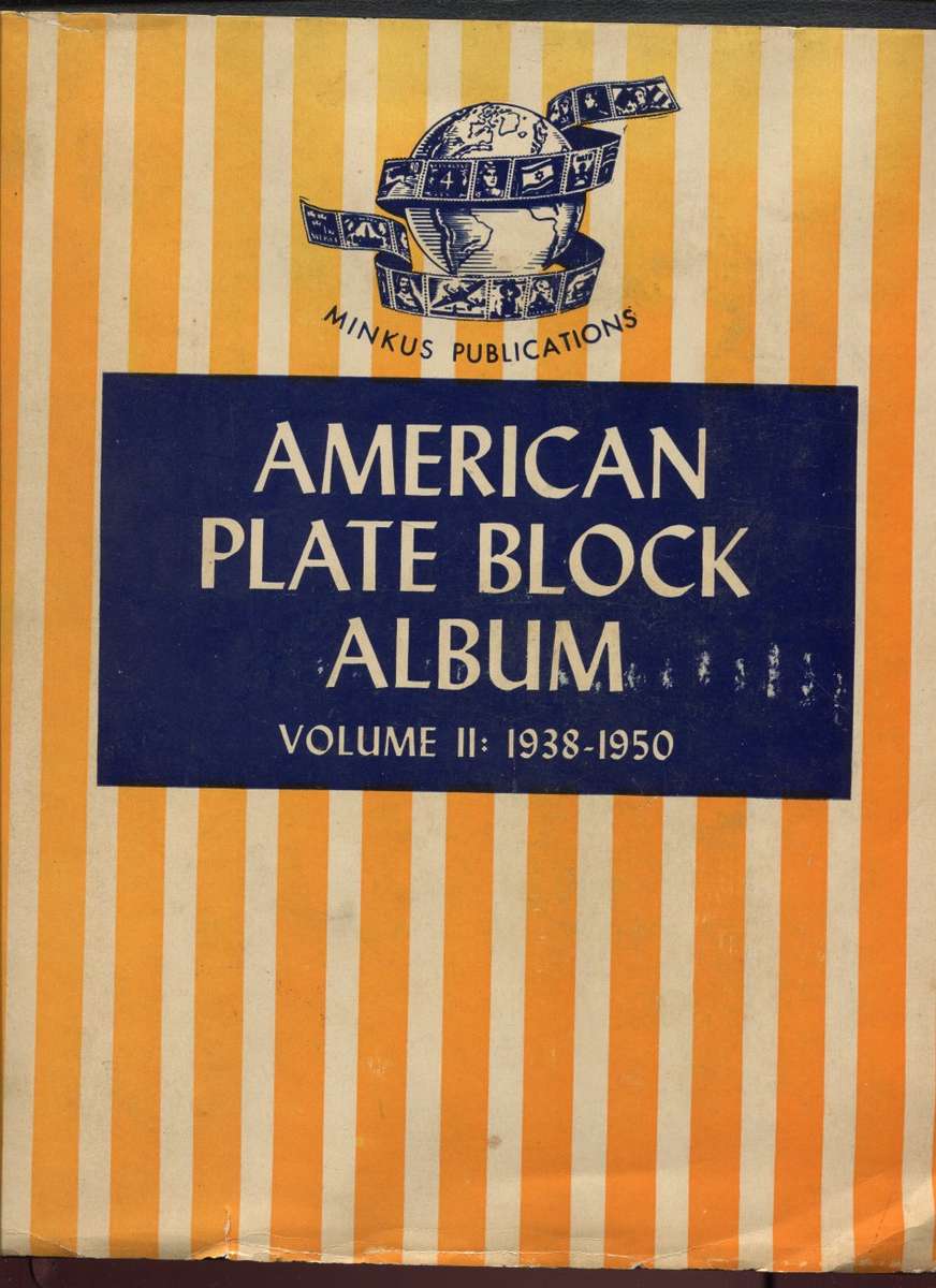 USA - 312 Plate Blocks in 2 Albums - From the 1930's to 1961 - Not complete - Mint - All Different