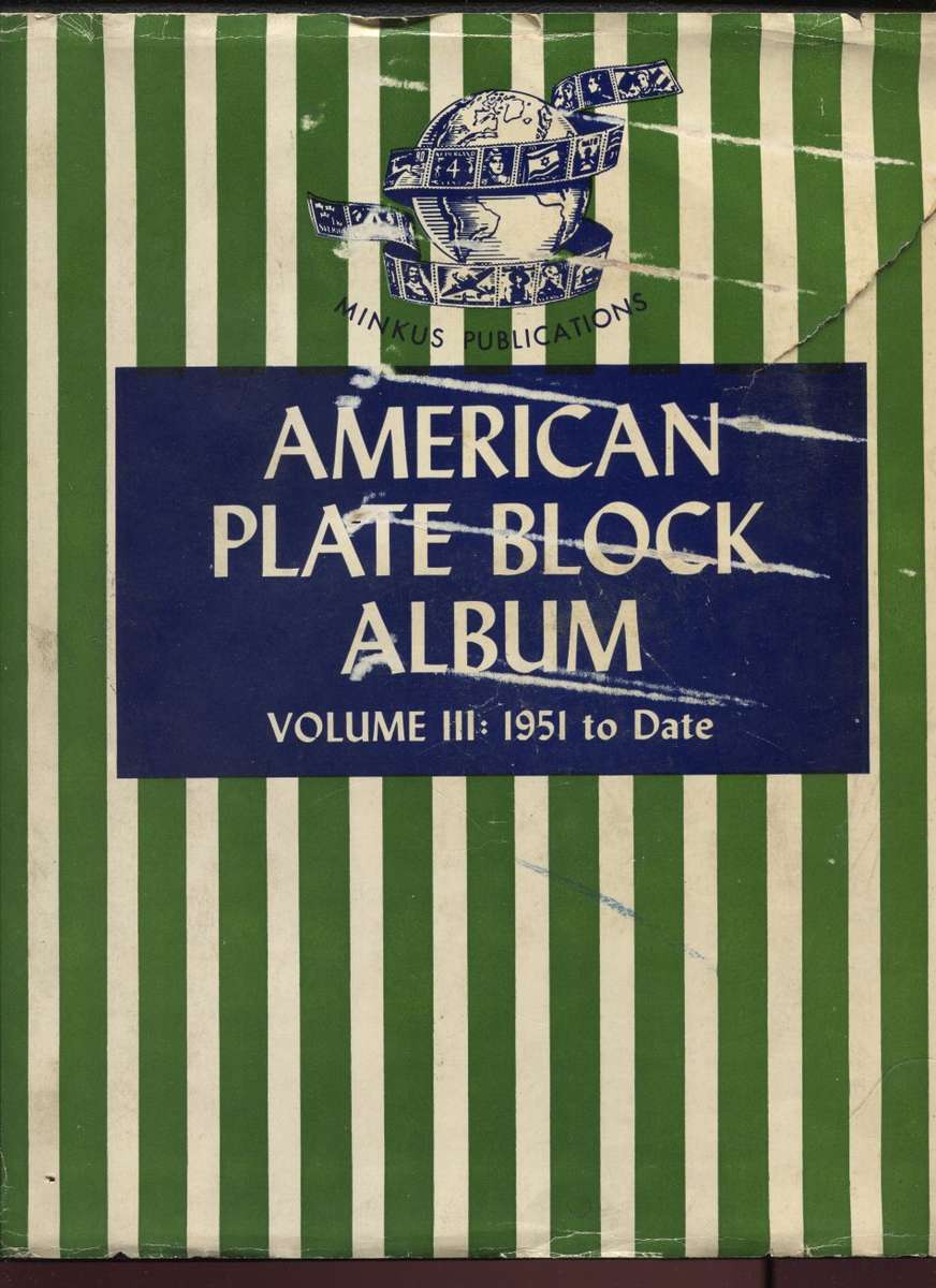 USA - 312 Plate Blocks in 2 Albums - From the 1930's to 1961 - Not complete - Mint - All Different