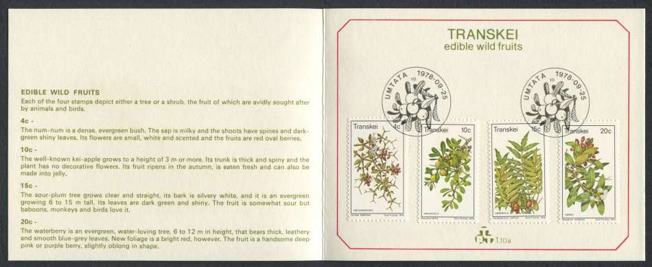 Transkei - 1 Mini Folder