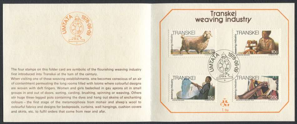 Transkei - 1 Mini Folder