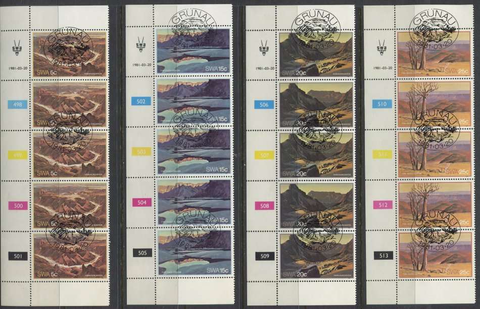 SWA - Set of 4 Control Strips of 5 - CTO