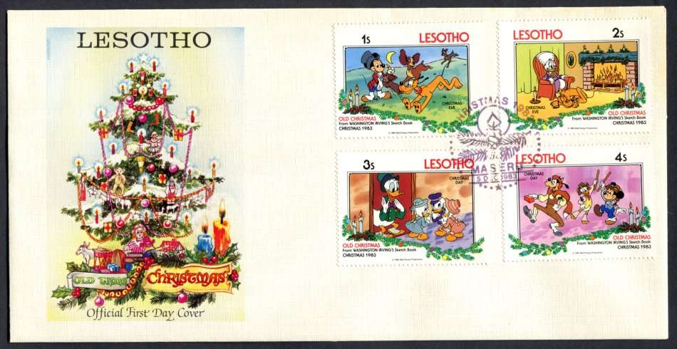 Lesotho  -  2 x FDC - 1983