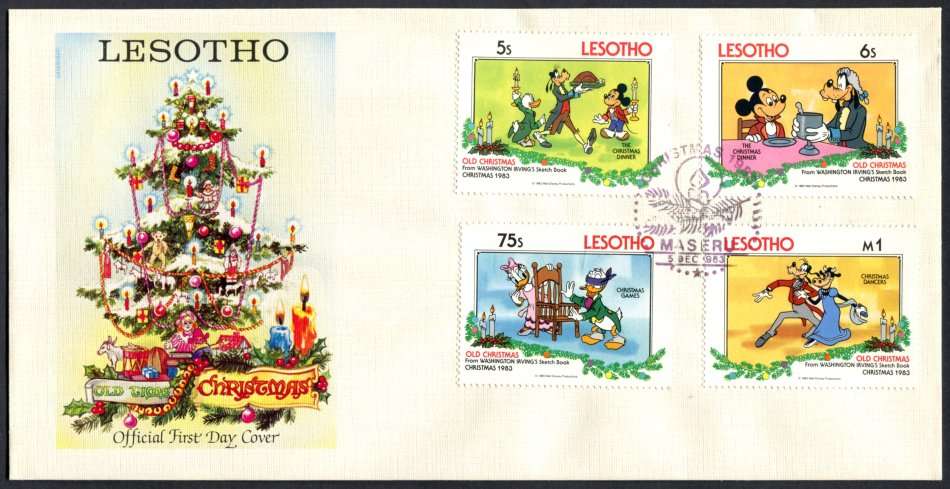 Lesotho  -  2 x FDC - 1983