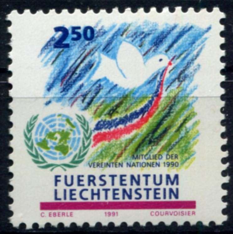 Lichtenstein - 1991 - MNH