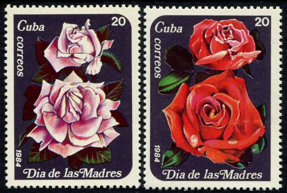 Cuba - Flowers - 1984 - MNH
