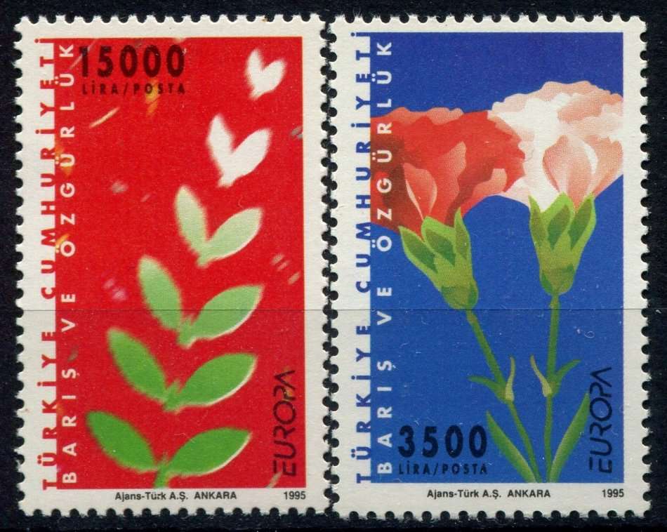 Turkey - Flowers - 1995 - MNH