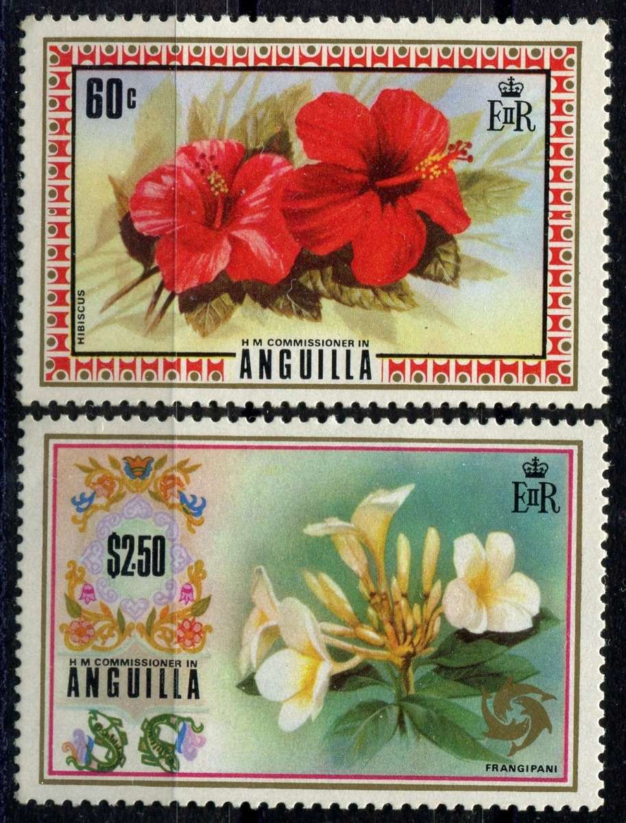Anguilla - Flowers - 1972 - MM