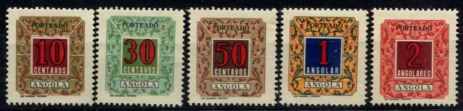Angola - 1952 -  MNH