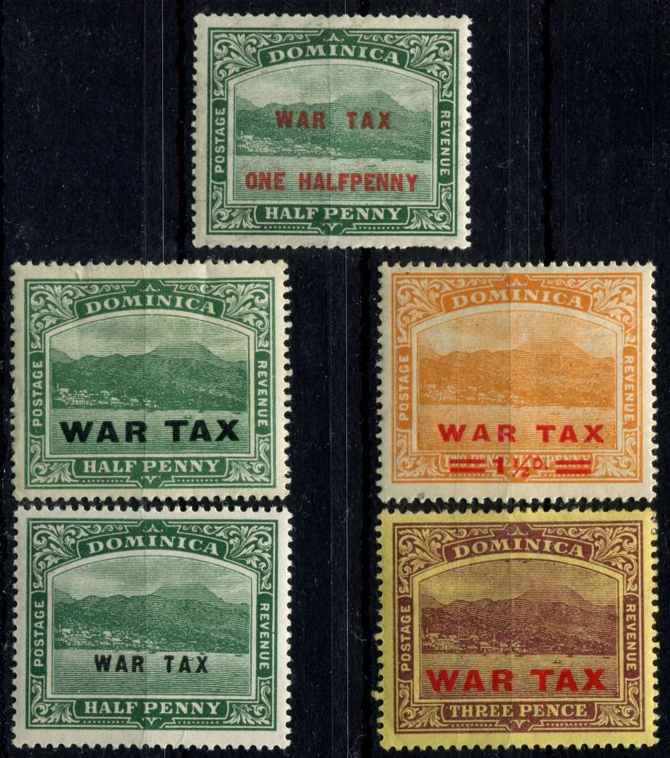 Dominica - 1916/19 - MM