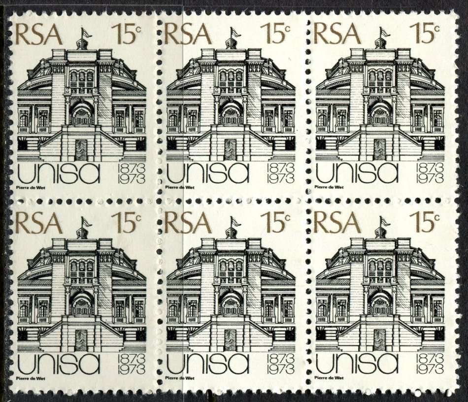 RSA - Minor Perforation Shift - 1973 - MNH