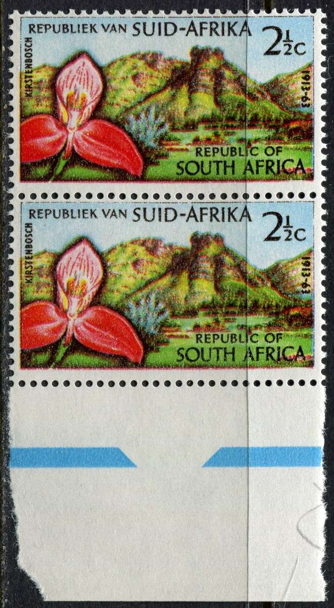 RSA - Minor Perforation Shift - 1963 - MNH