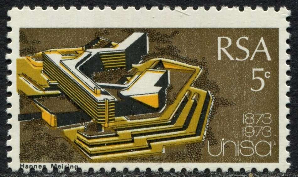 RSA - Minor Perforation Shift - 1973 - MNH