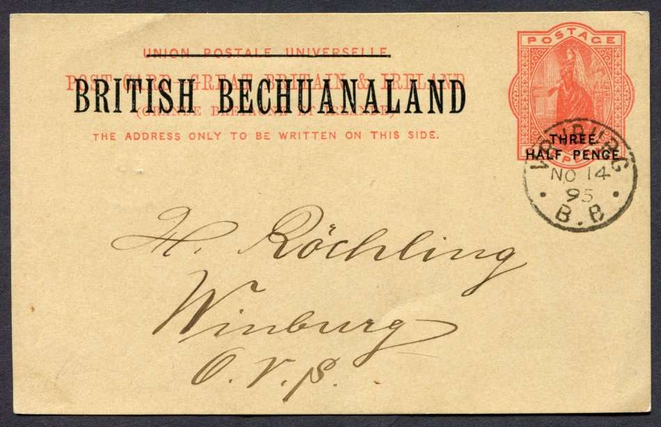 Bechuanaland - Post Card