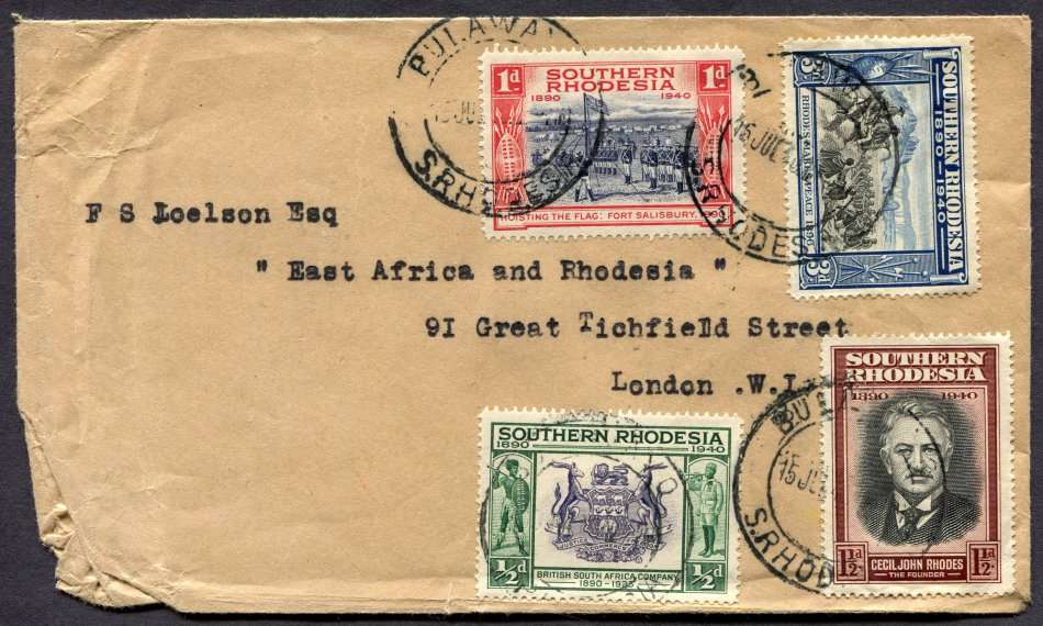 Southern Rhodesia - Cover