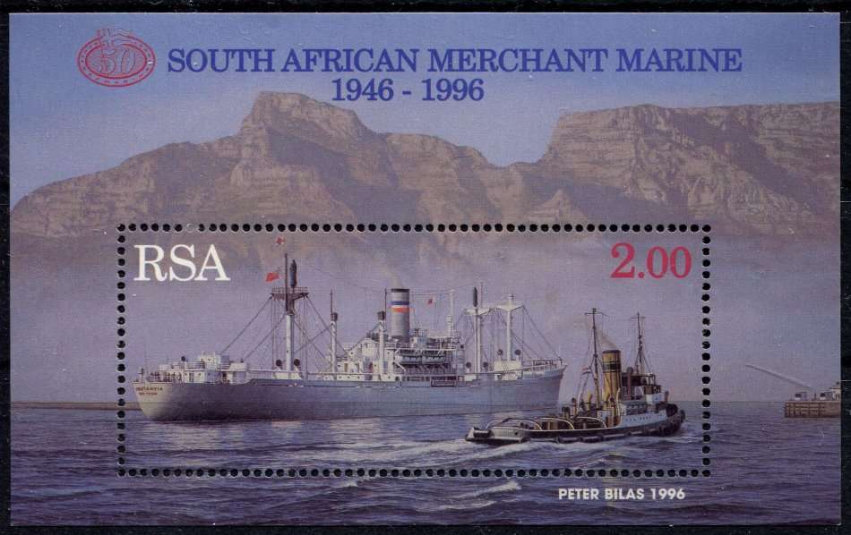RSA - Miniature Sheet - 1996 - MNH
