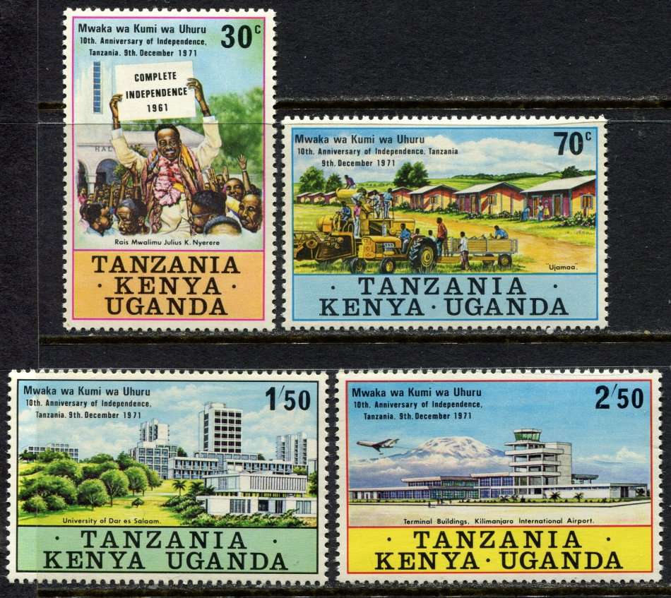 KUT (Kenya/Uganda/Tanzania) - 1971 - MNH
