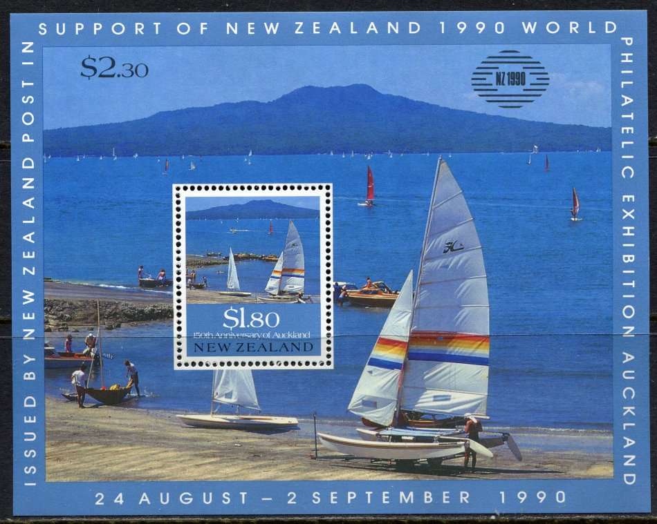 New Zealand - 1990 - Miniature Sheet - MNH