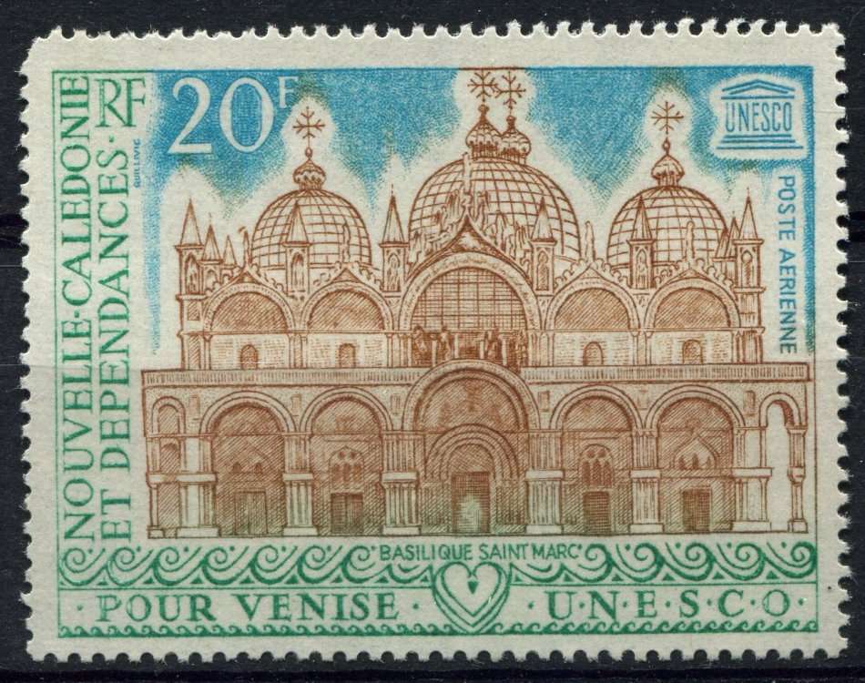 New Caledonia - Buildings - 1972 - MNH