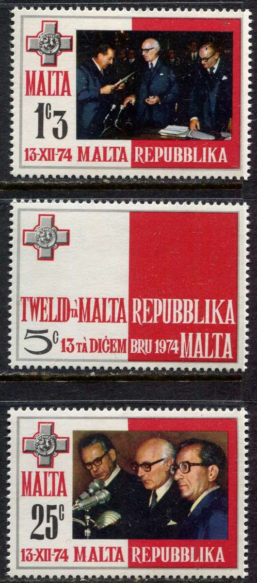 Malta - Inauguration of Republic - 1975 - MNH