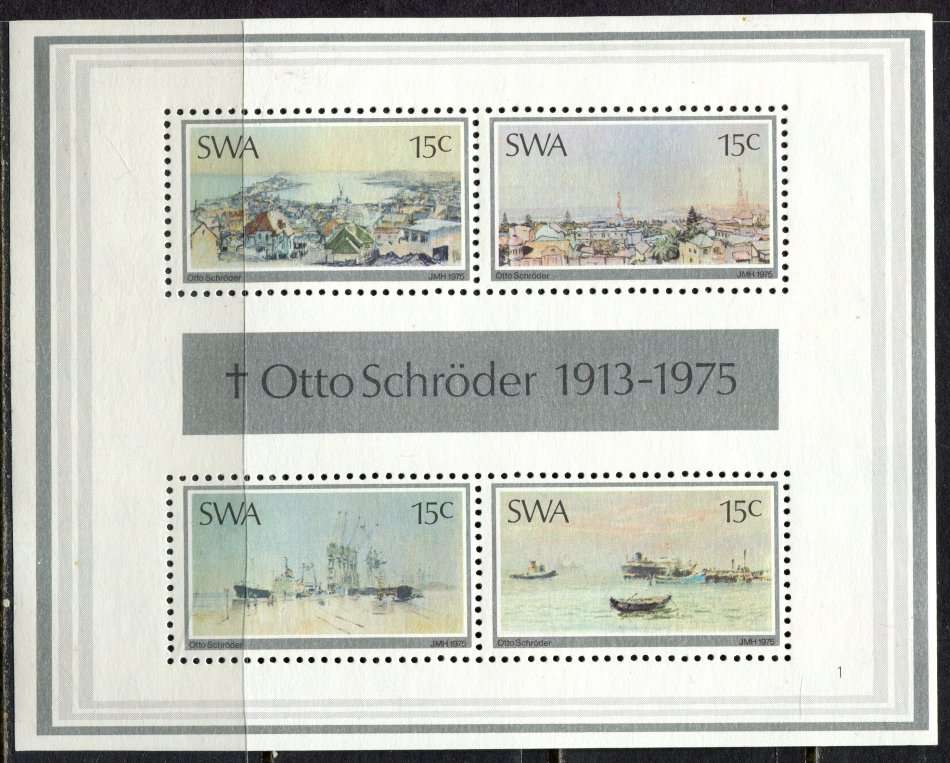 SWA - Miniature Sheet - 1975 - MNH