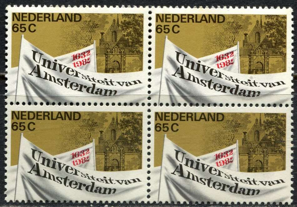 Netherlands - 1 Block of 4 - 1982 - MNH - Some Light Toning