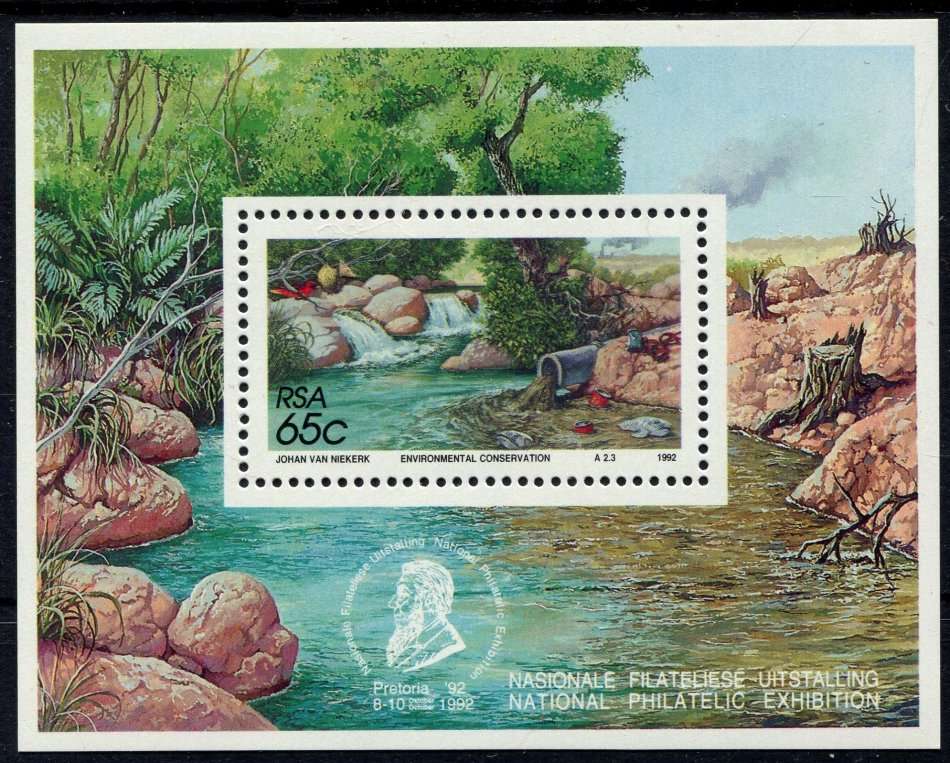 RSA - Foundation Miniature Sheet - 1992 - MNH