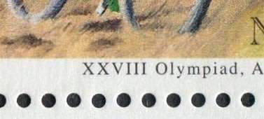 Namibia - 1 Control Block of 4 - Corrected Date - 2004 - MNH