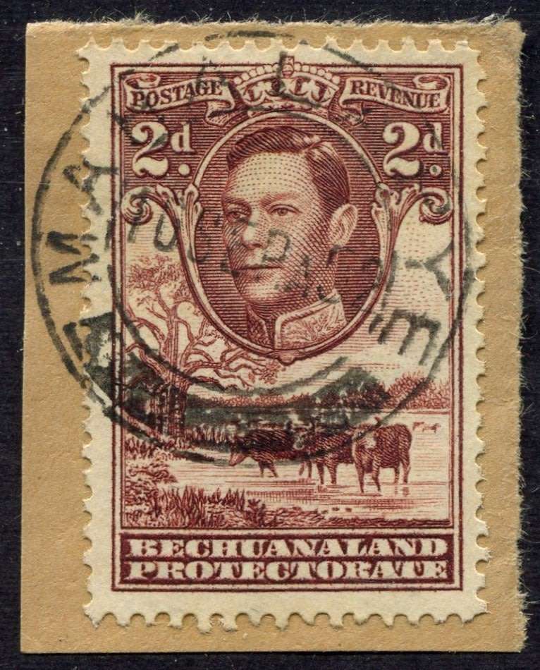 Bechuanaland - Used on Piece