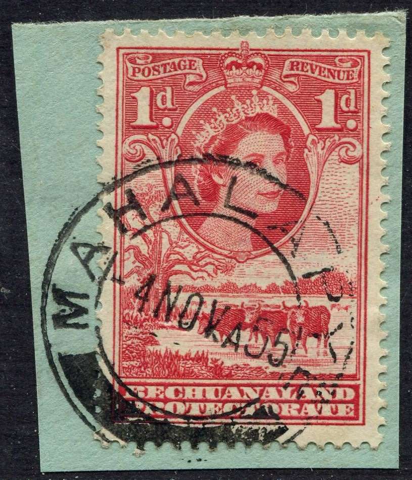 Bechuanaland - Used on Piece