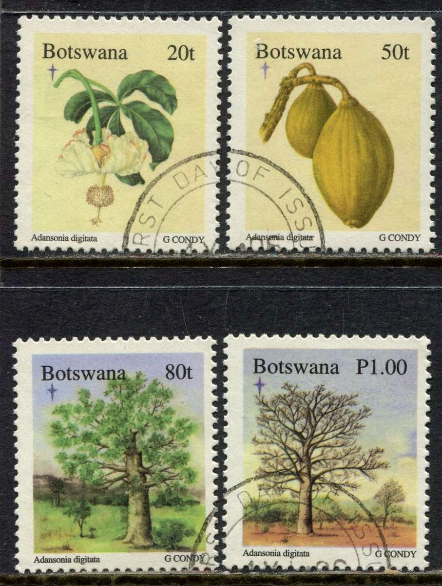 Botswana  - Trees - 1996 - Used