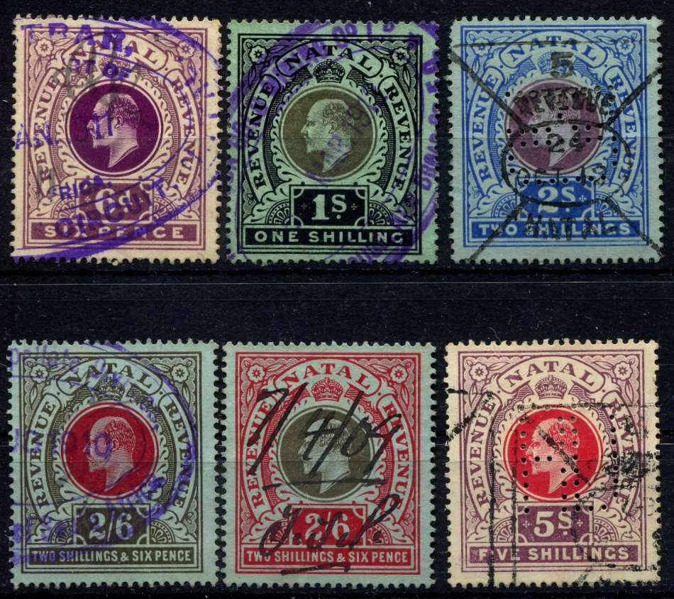 Natal - Revenue - 1908/1910 - Used
