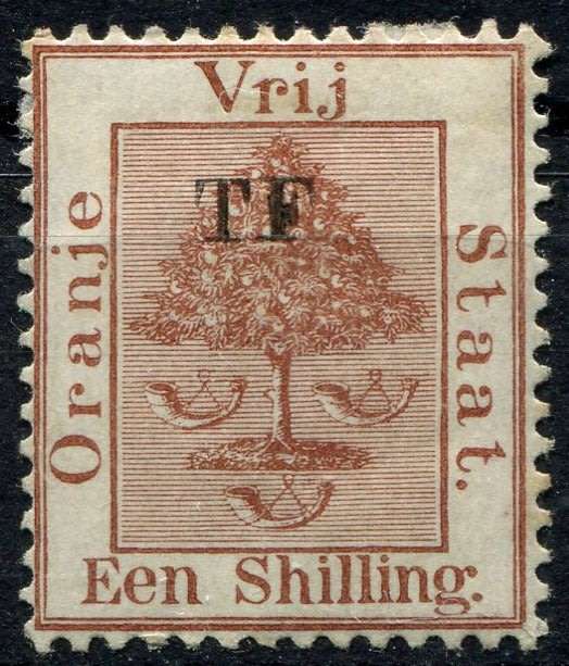 Orange Free State - Over Printed TF  - MM