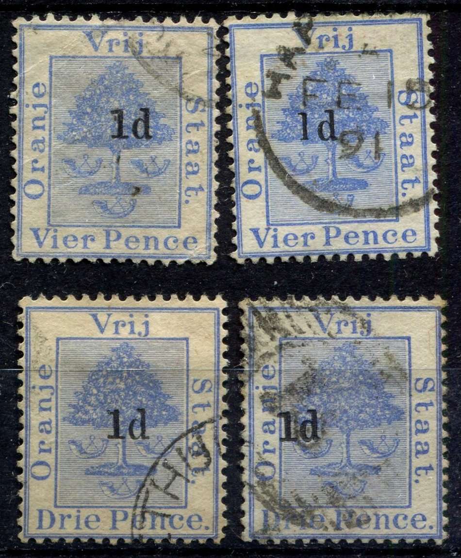 Orange Free State  - 1890 - Used